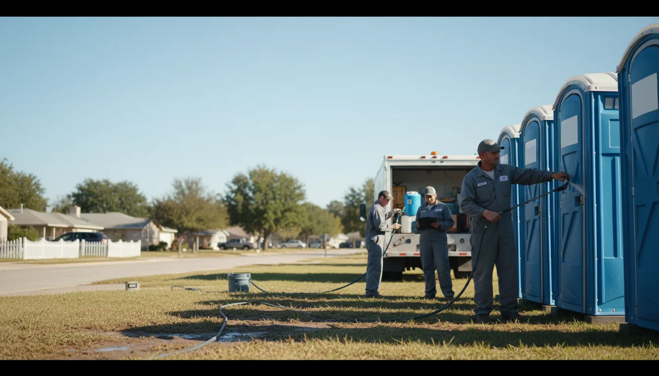 Long-Term Portable Toilet Rental in Iron Ridge, WI near me